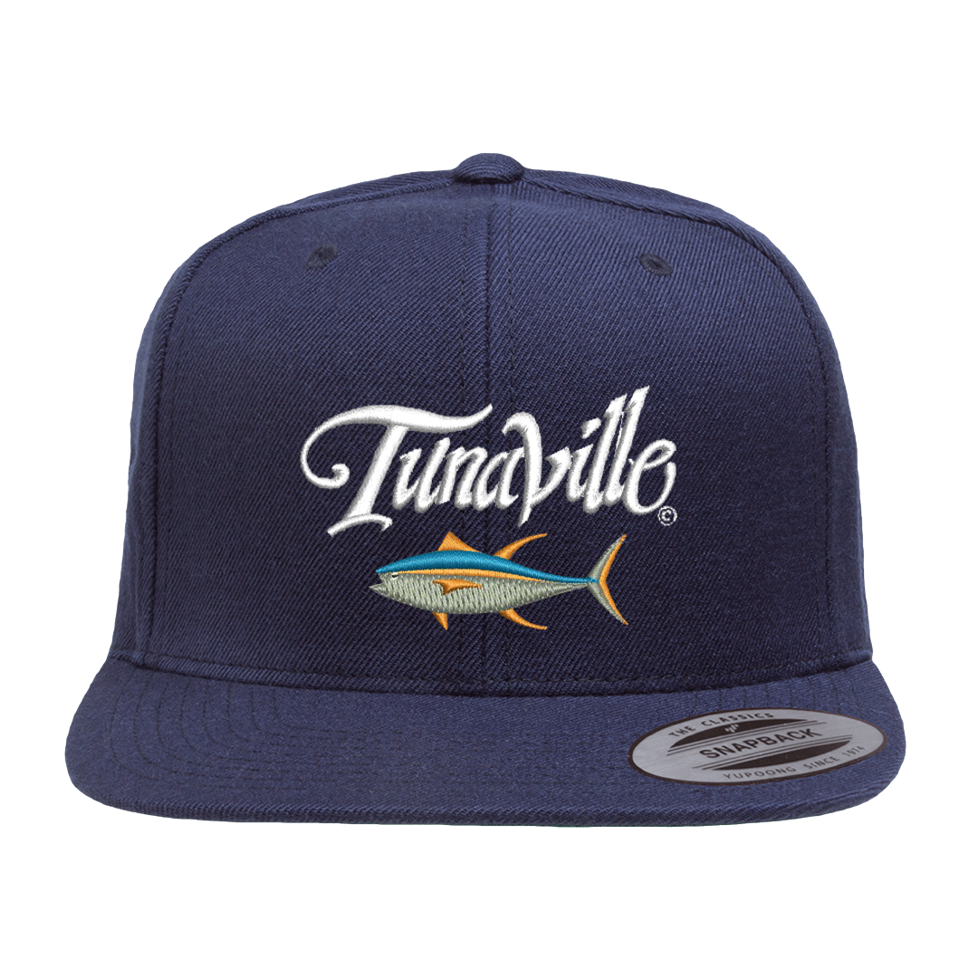 TunaVille Flat Bill Snapback